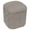 Grey, variant on Aria Home Modern Tufted Cube Ottoman with Storage, Upholstered Footrest 15" Stool, Brown