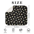 thumbnail image 4 of Pioneer Flower Floral Print Pattern Kitchen Dish Drying Mat 1 Pack, Ultra Absorbent Microfiber Drainer Mat, 16"x18", 4 of 6