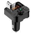 thumbnail image 2 of compatible BT36B Dual USB Car Charger with FM Transmitter Bluetooth Hands-free FM Modulator Car Phone Charger_Perfect Gift, 2 of 5