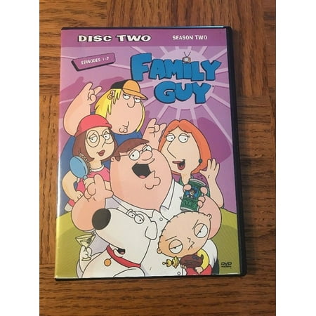 Family Guy Season 2 Episodes 1-7 Dvd (Best Family Guy Episodes)