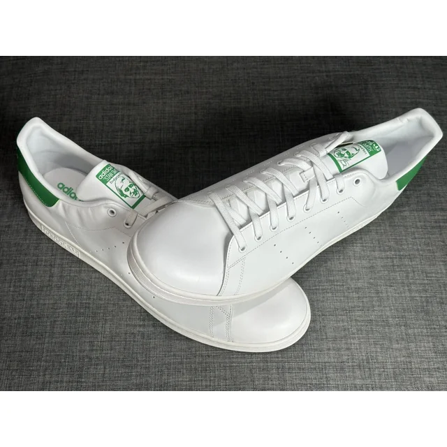 Ad-id-as Stan Smith Mens White Green Lace Up Sneakers Size 21 NWT Box