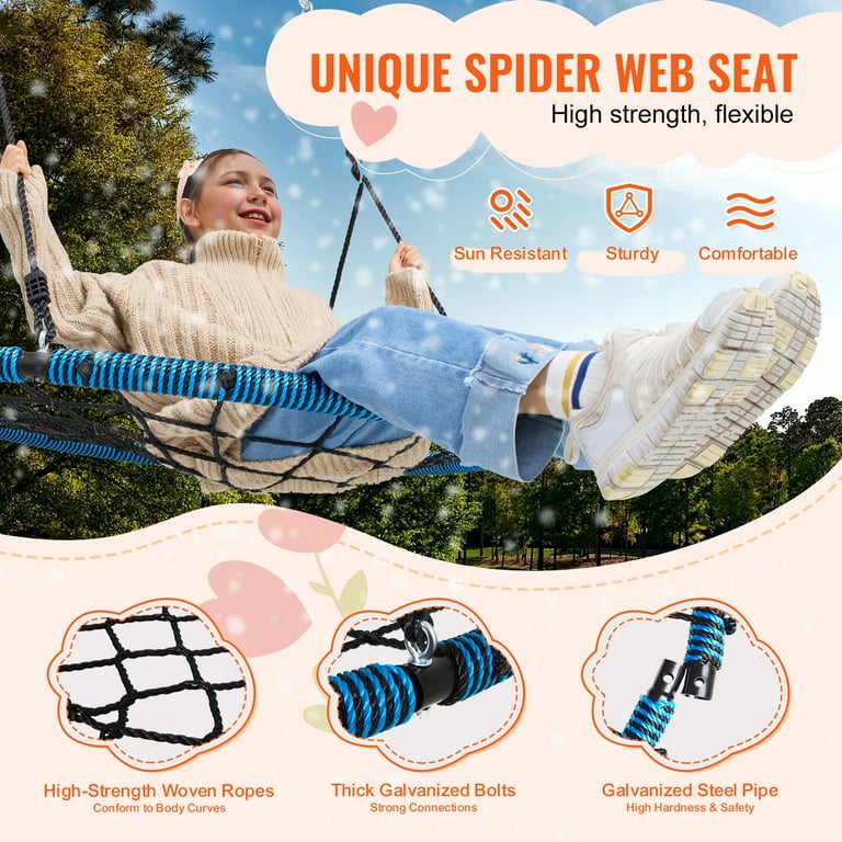 KFFKFF Outdoor Swing Set, 40 Inch Circular Swings for KFFKFF Outdoor Swing Set, 40 Inch Circular Swings for