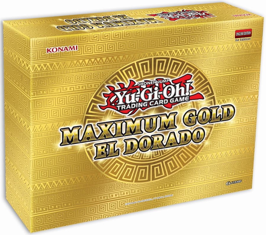 Yu-Gi-Oh! TCG: Maximum Gold El Dorado Display Box - 20 Booster Packs