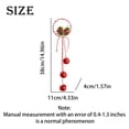 thumbnail image 3 of Festive Christmas Door Hanging Decoration with Red Bells and Pine Accents for Holiday Home Decor, 3 of 3