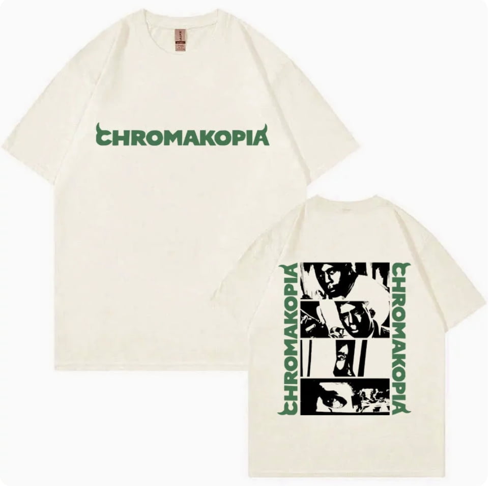 Tyler the Creator Tour 2025 TShirt Chromakopia Album Men