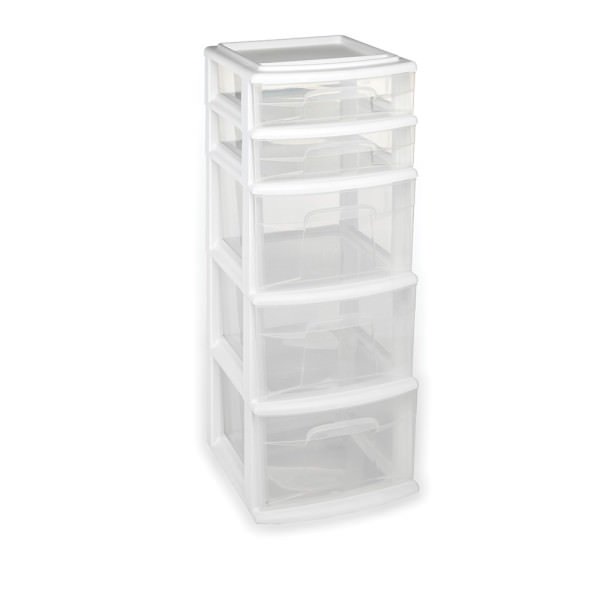 clear tower storage unit