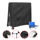 thumbnail image 2 of Cubierta impermeable protector solar 210D tela Oxford mesa exterior mesa plegable cubierta antipolvo cremallera, 2 of 2