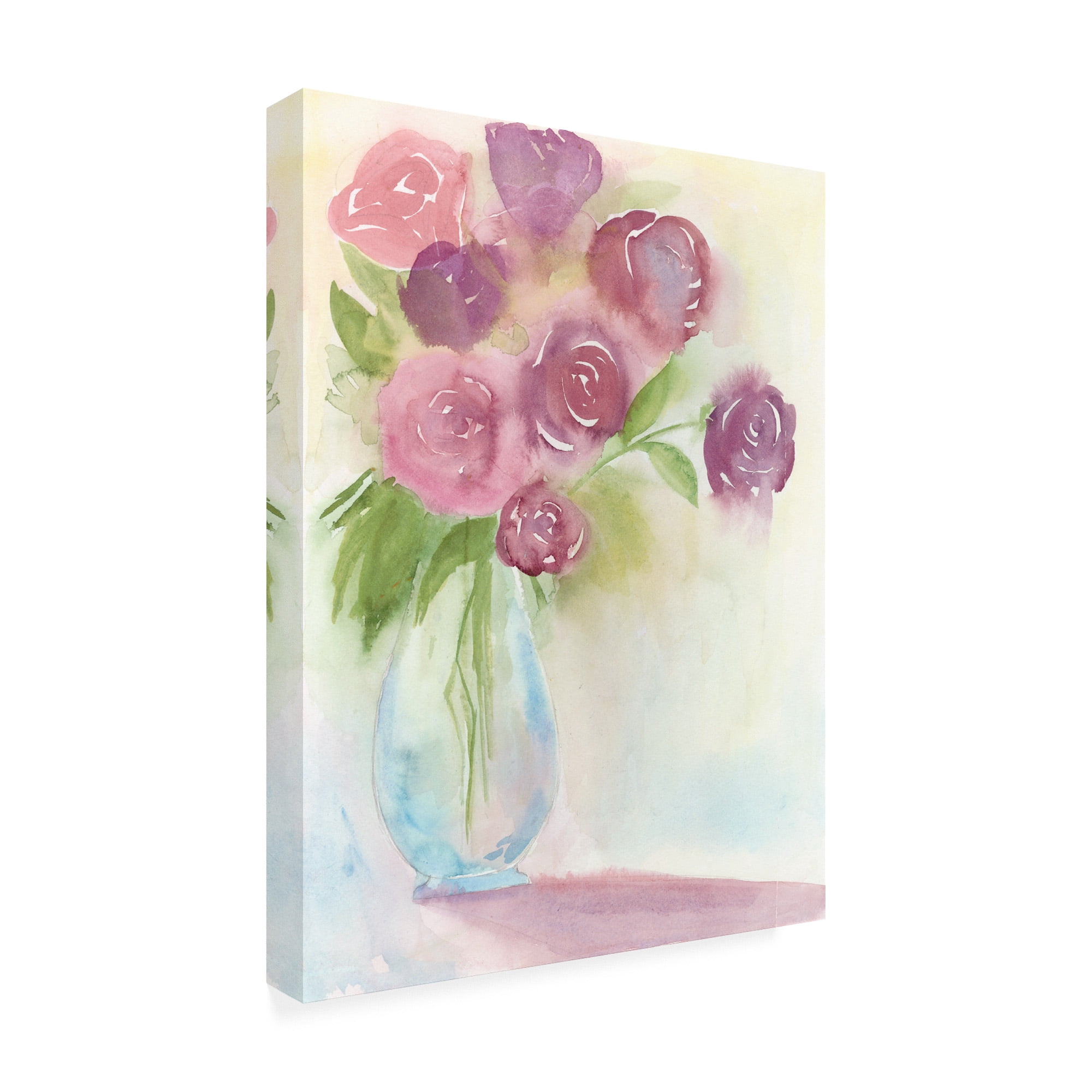 Trademark Fine Art 'Glowing Bouquet II' Canvas Art by Grace Popp