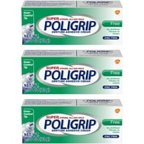 Super PoliGrip Denture Adhesive Cream 0.75 oz (3 Pack)