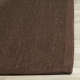 thumbnail image 3 of SAFAVIEH Natural Fiber Cindy Solid Sisal Area Rug, Chocolate/Dark Brown, 4' x 6', 3 of 6
