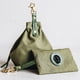 thumbnail image 2 of Bolsa para premios para perros - Bolsa portátil para premios para el entrenamiento de perros, cierre con cordón y velcro, color verde., 2 of 5