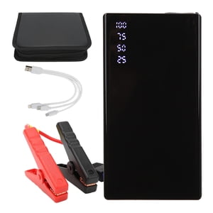 20000mAh Jump Starter 600A Peak Emergency Power Bank USB Port with LED Light for 12V Cars Motorcycles ATVs SUVs