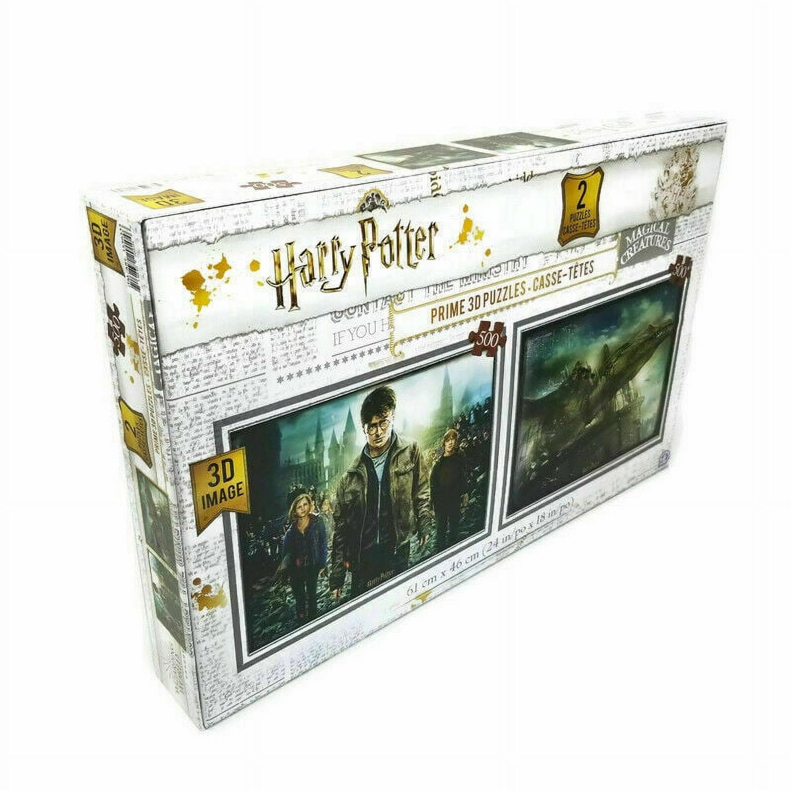 Harry Potter Lenticular Jigsaw Puzzles, 500 Piece