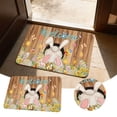 thumbnail image 1 of REK Easter Decor Easter Holiday Rug With Festive Bunny And Egg Patterns For Home Floor, 1 of 6