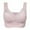 Pink, variant on Seamless Mesh Lace Bras for Women Wirefree Comfortable Padded Lift Push Up Thin Soft Back Smoothing Bra