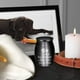 thumbnail image 1 of Tarro conmemorativo de urna para mascotas para cenizas de perros y gatos | Recuerdo de aleación de aluminio sellado | Tapa de rosca segura | Acabado negro | Contenedor funerario decorativo pequeño, 1 of 6