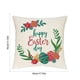 thumbnail image 3 of Funda de cojín de Pascua | Funda de cojín de lino de 45 cm para sofá y sala de estar | Decoración navideña primaveral con dibujos animados | Cojín decorativo, 3 of 6