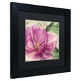 thumbnail image 3 of Trademark Fine Art "Pink Magnolia II" Canvas Art by Color Bakery Black Matte, Black Frame, 3 of 4