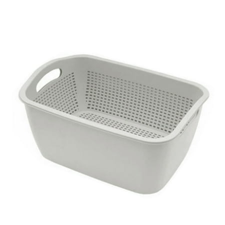 

Juhai Storage Basket Storing Thickened Exquisite Double Layer Kitchen Dish Drain Basket