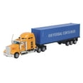thumbnail image 2 of Jouet de Camion Porte-Conteneurs, Cadeau Simulé 1:65 Modèle de Tracteur Remorque Vivant pour Garçons pour l'École, 2 of 7
