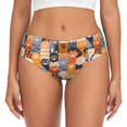 thumbnail image 1 of Fotbe Cat Paws Calzones Estampados para Mujer – Ropa Interior de Algodón, Cómoda, Suave y Elástica-Small, 1 of 6