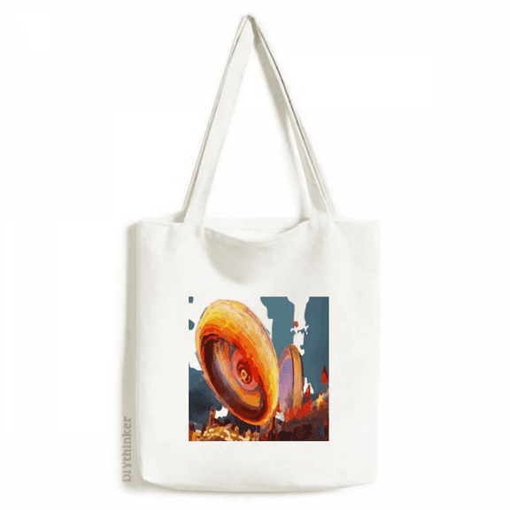 Playground Ferris Wheel Joy Tote Canvas Bag Shopping Satchel Casual Handbag