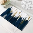 thumbnail image 6 of Diatomaceous Earth Bath Mat,Modren Art Blue Gold Oil Non-Slip Volume Super Absorbent Fast Drying Eco-Friendly Easy to Clean for Bathroom Kitchen Door mat 16×24Inch (40 * 60cm), 6 of 6