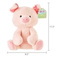 thumbnail image 6 of Spark Create Imagine Pig Plush Toy, Soft Pink, 10inch, 6 of 8
