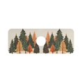 thumbnail image 7 of Yayeee Faucet Mat for Kitchen Sink 14.7" Diatomite Long Splash Guard Pad, Brown Christmas Trees, 7 of 7