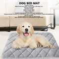 thumbnail image 4 of Pet Bed Mat, Breathable Dogs Cats Kennel Pad Washable Dog Crate Mat Liner Flexible Soft Pet Bed Pad With Non Slip Design Cat Mat Blanket Summer Mat Portable Bed Pad For Pet Dog, 4 of 8