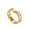 Gold, variant on Men Women Stackable Heart Ring Bold Openwork Design Stainless Steel Modern Minimalist Anniversary Love Jewelry Gold Size 10