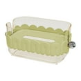 Tissue Cover Box WithTissue Cellphone Facial Paper Organizer For