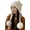 White, variant on CoCopeaunts Womens Winter Pompom Beanie Hats Ear Flap Soft Crochet Beanie Hat Warm Trapper Hat