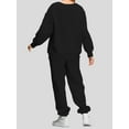 thumbnail image 3 of Rosvigor Sweatsuits sets for Womens 2 Piece Outfits Casual Tracksuits Lounge Baggy Jogger Set Fall Winter Fashion with Pockets, 3 of 6