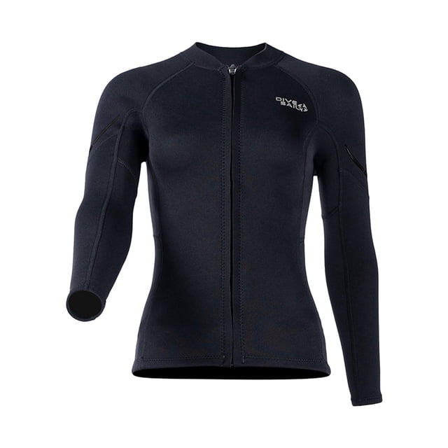 Traje de Neopreno Sunnimix Top Chaqueta de Neopreno para Deportes Acuáticos Mujer Negro XL