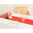 thumbnail image 4 of REGALWOVEN 10 Pack Satin Table Runners para bodas, fiestas y banquetes rojos 12'x108', 4 of 4