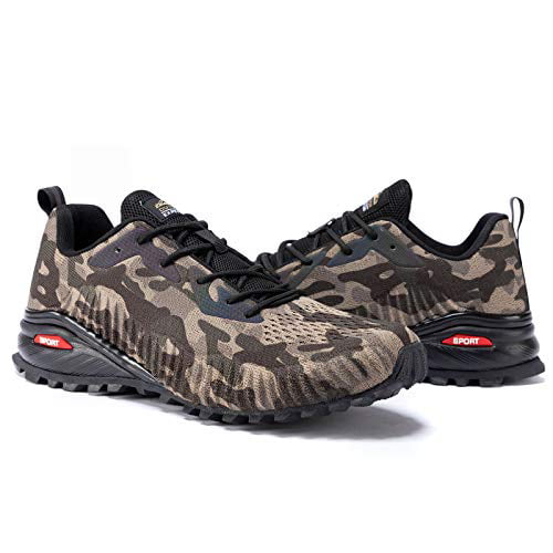 Mens Running Shoes Trail Fashion Sneakers Tennis Sports Casual Walking Athletic Fitness Indoor and Outdoor Shoes 