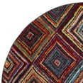 thumbnail image 5 of SAFAVIEH Aruba Ottoline Geometric Diamonds Area Rug, Multi, 6'7" x 6'7" Round, 5 of 7