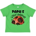 thumbnail image 3 of Inktastic Papa's Little Ladybug Boys or Girls Toddler T-Shirt, 3 of 5