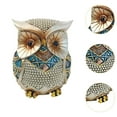 thumbnail image 6 of TISHITA Decorative Owl Statue Cabinet Figure Landscape Garden Miniature Owl Figurine, 6 of 8