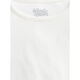 thumbnail image 2 of Wonder Nation Girls' Ribbed Top with Short Ruffle Sleeves, Sizes 4-18 & Plus, 2 of 3