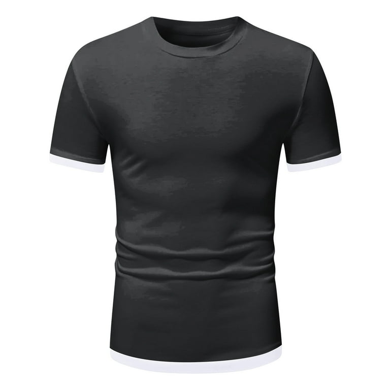 4 Pack: Daresay Mens Dri Fit Shirts Moisture Wicking Tshirt For Men Gym  Shirts For Men (up to Size 3X)