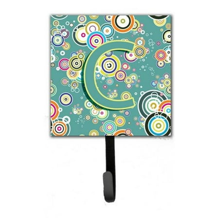 

Letter C Circle Circle Teal Initial Alphabet Leash & Key Holder