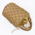 thumbnail image 7 of Wiywef Woven Women Handbag Female Straw Mesh Bag Summer Beach Bags Handmade Bucket Net Bag Rattan Knitte -handle Tote, 7 of 7