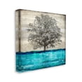thumbnail image 3 of Stupell Industries Modern Turquoise Tree Collage Graphic Art Gallery Wrapped Canvas Print Wall Art, Design by Eric Turner, 3 of 7