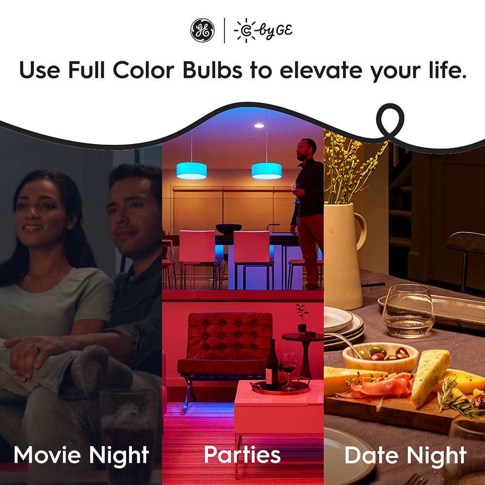 GE Cync Smart LED Light Strip, 22.5 Watts, Full Color, Bluetooth Enabled, 80 inches
