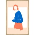 thumbnail image 2 of Marmont Hill Bangs and Eyebrows Framed Painting Print, 2 of 5