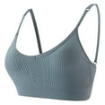 thumbnail image 2 of Ndbuld Sports Bras for Women High Support Underwear for Women Big Chest Small And Thin No Steel Ring Gathering Comfortable Base Camisole Beautifu Adjustable Plus Size Bra Clothes, 2 of 3