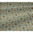 thumbnail image 5 of oneOone Cotton Poplin Fabric Leaves & Floral Block Print Fabric BTY 56 Inch Wide, 5 of 5