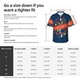 thumbnail image 5 of Kll Men'S Hawaiian Shirt Short Sleeve Button Down Beach Shirts-Merry Christmas 1, 5 of 7
